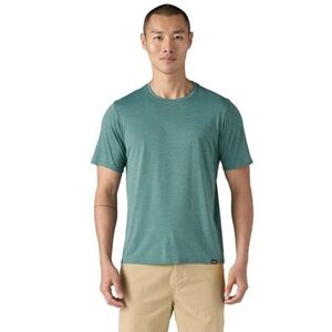Patagonia | Men's Capilene Cool Lightweight Teal Short Sleeve Tee L